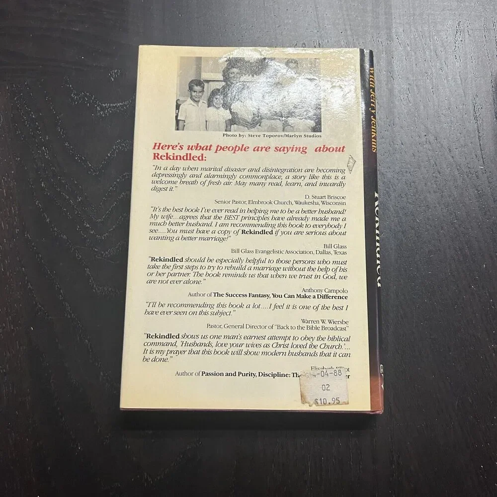 Rekindled How to Keep Warmth Marriage Jill Williams Jerry B Jenkins Pat Williams